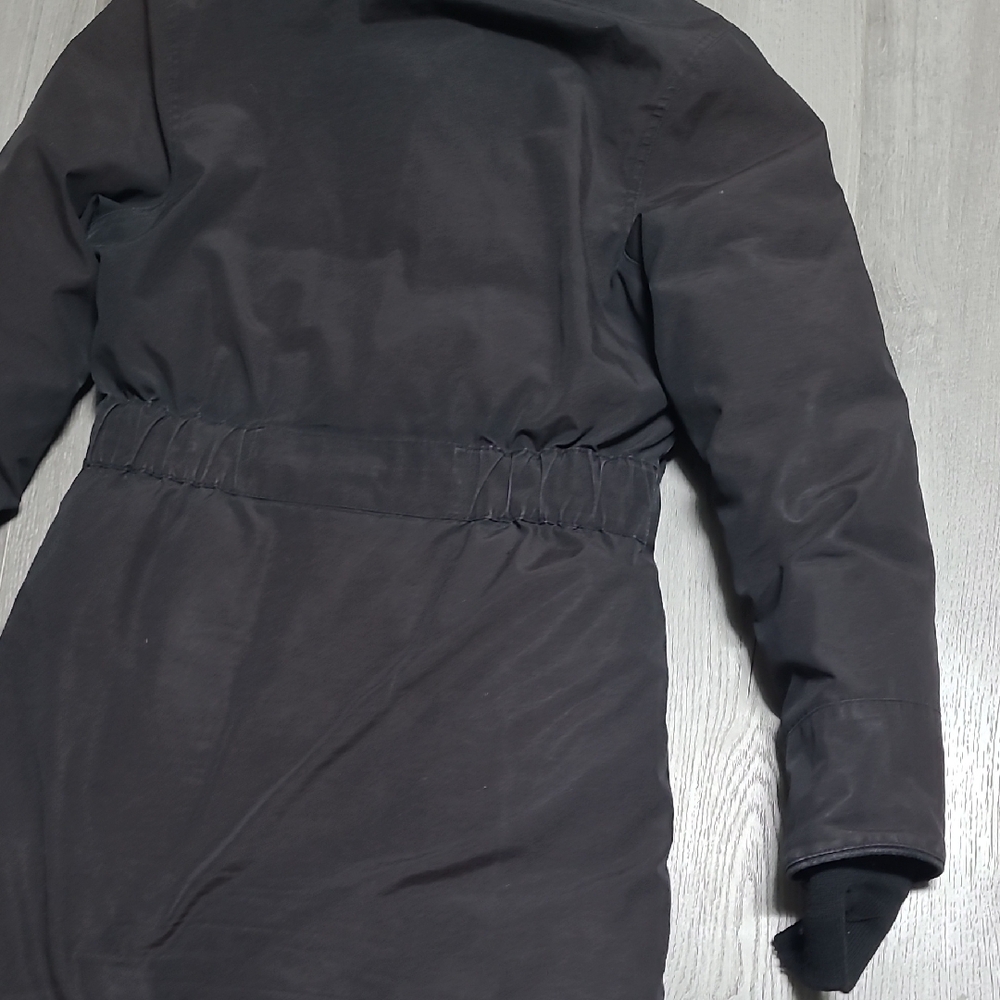 Canada Goose Black Parka with Fur Trim - Picture 11 of 16